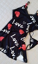 Completo intimo Love sottoveste con perizoma, nuovo mai indossato ! taglia M