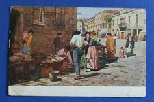 1924 Venezia - pescheria - costumi veneziani