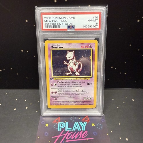 Mewtwo 102 italiano psa 8 - 10/102,