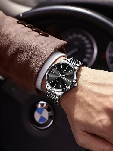 Orologio uomo acciaio - orologio, inox
