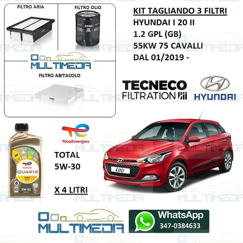Kit tagliando filtri - kit, 3