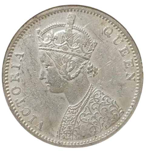Una rupia 1874 india - una,