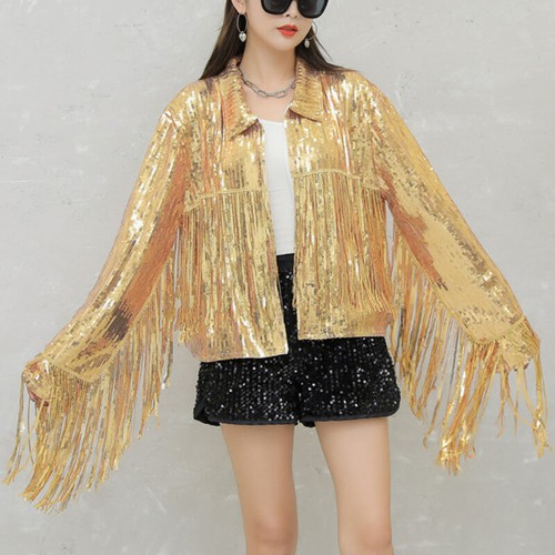 Giacca donna glitter
