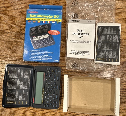 Franklin euro interpreter - franklin, w7