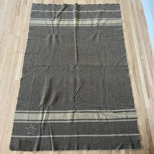 Coperta Lana Vintage Ufficiali