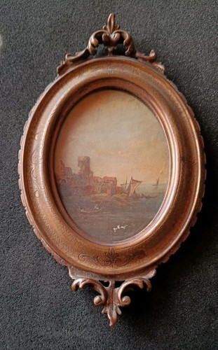 Scuola del xviii sec - scuola, ovale