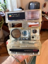 Polaroid 600 fotocamera demo