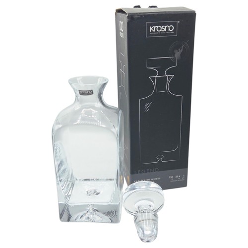Decanter quadrato pesante - , in