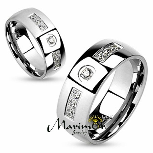 Anello coppia cubic - anello, zirconia