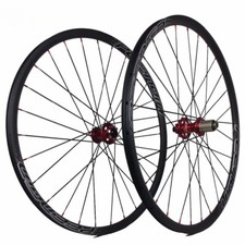 Ruote 26 pollici Mtb carbonio larghezza 24 mm profondità 24 mm clincher senza gancio tubeless