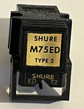 CARTUCCIA E STILO SHURE M75ED