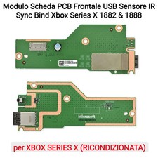 Modulo Scheda PCB Frontale USB Sensore IR Sync Bind Xbox Series X 1882 & 1888
