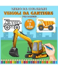 Libro da Colorare Veicoli da