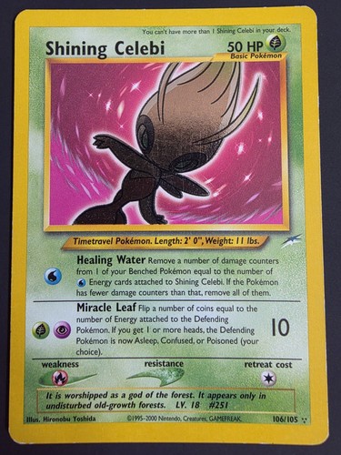 Shining celebi 106 105 - celebi, |