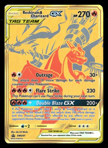 Reshiram charizard holo - -,