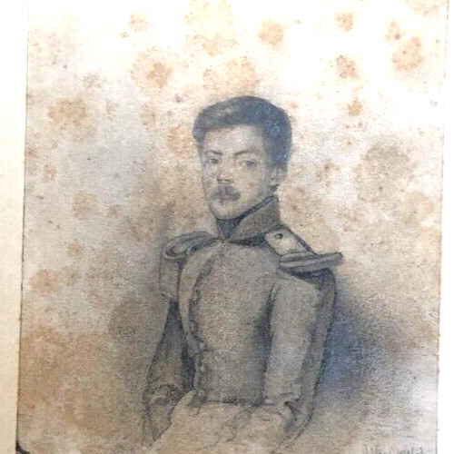 Ritratto militare del xix - ritratto,