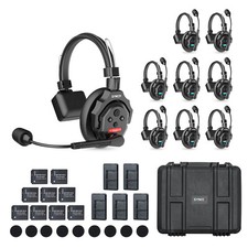 SYNCO Xtalk X9 Cuffie Interfoniche Wireless per Comunicazioni di Team 350M/1148FT