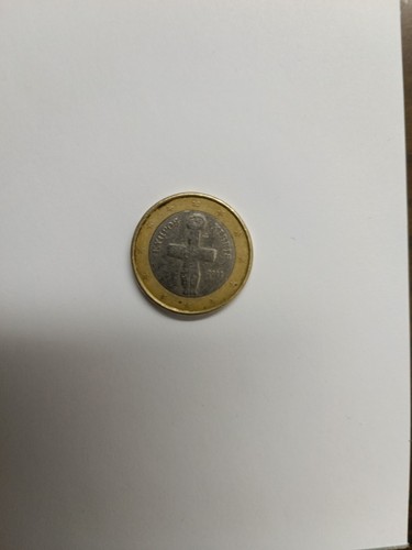 Moneta euro rara kibris - 1,