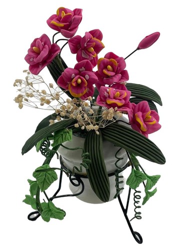Casa delle bambole fiori rosa - casa,