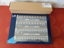 ✅DC H0 Rivarossi TRENO AZZURRO HR2868S E646 035 sound +HR4324 4 carrozze - NEW