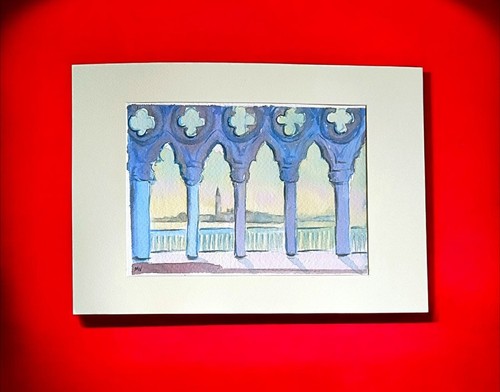 Venice italy watercolor - venice,