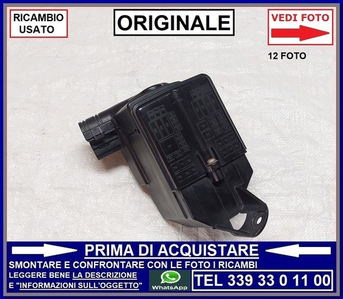 Scatola fusibili vano motore - scatola,