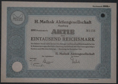 Maihak aktiengesellschaft - h.,