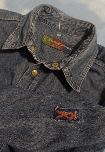 Shirt man jeans - shirt, 80's