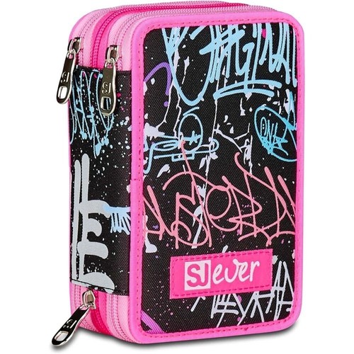 Astuccio zip completo scuola - astuccio, 3