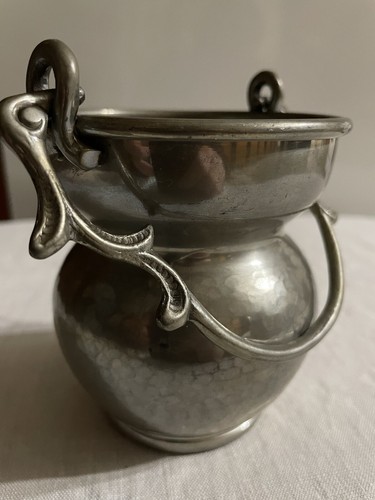 Vaso peltro vintage - in,