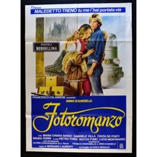 manifesto FOTOROMANZO nino d'angelo treno duomo milano napoli mergellina A268