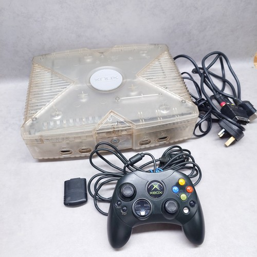 Microsoft xbox crystal console - xbox,