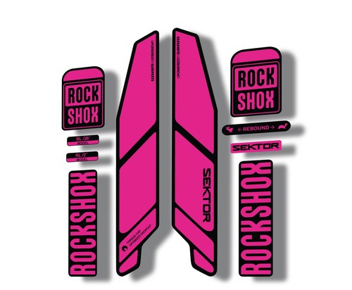 Adesivo rock shox - adesivo,