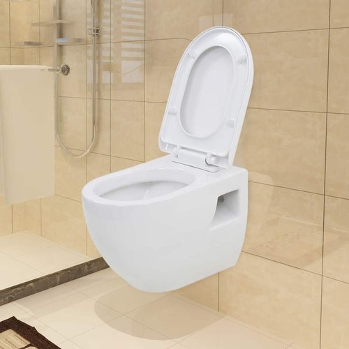 Sospeso ceramica nera - wc,