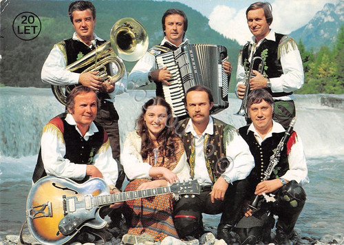 Cartolina veseli hmeljaeji - veseli,
