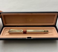 Penna a sfera GOLD + radica