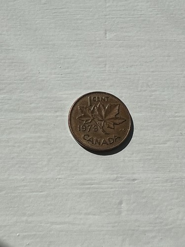 1973 one cent canada - one,