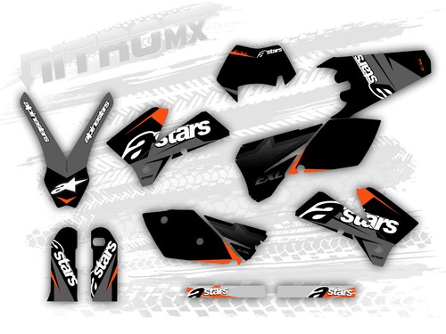 Kit grafica nitromx per ktm - grafica,