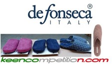 ★ DE FONSECA PANTOFOLE PIANELLE CIABATTE DONNA RAGAZZA INVERNALI VARI COLORI