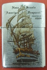 Vintage Zippo AMERIGO VESPUCCI  CONDIZIONI OTTIME+++++++