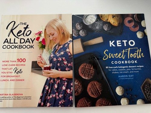 Keto cookbook lot books - cookbook, 2