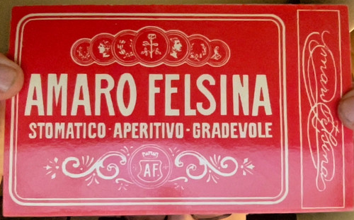 Etichetta amaro felsina - etichetta,