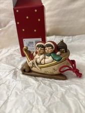 Thun  slitta Natale 2016 Con Bimbi, ha la sua scatola originale.