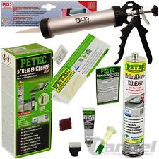 PETEC KIT COLLA PER VETRI 310ml PRESSA CARTUCCIA PISTOLA SIRINGA PARABREZZA