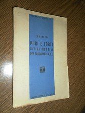 PURI E FORTI RITIRI MENSILI