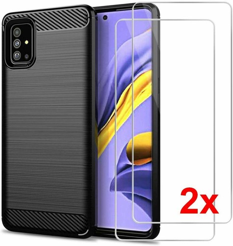 Cover nera per samsung a71 - nera,