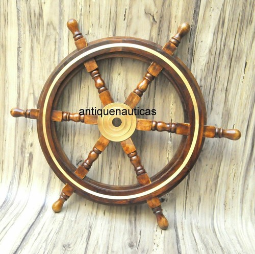 Volante nave nautica legno - volante,