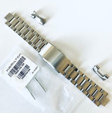 Cinturino orologio originale Hamilton adatto per CASE-BACK # H704550, H704450, H704551