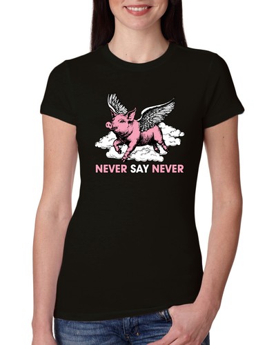 Shirt donna never say - donna,