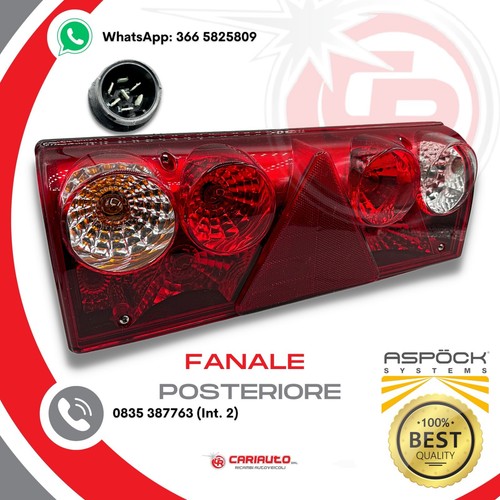 Fanale posteriore sinistro - fanale,